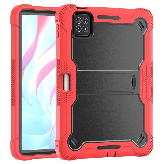 Funda híbrida de silicona para tableta PC a prueba de golpes con soporte, For Xiaomi Redmi Pad 2 SE 9.7 2026, For Xiaomi Redmi Pad 2, For Xiaomi Pad 7 / 7 Pro, For Xiaomi Redmi Pad SE 8.7, For Xiaomi Redmi Pad SE, For Xiaomi Pad 6