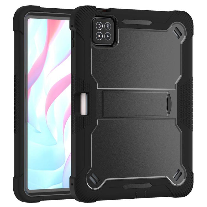 Funda híbrida de silicona para tableta PC a prueba de golpes con soporte, For Xiaomi Redmi Pad 2 SE 9.7 2026, For Xiaomi Redmi Pad 2, For Xiaomi Pad 7 / 7 Pro, For Xiaomi Redmi Pad SE 8.7, For Xiaomi Redmi Pad SE, For Xiaomi Pad 6