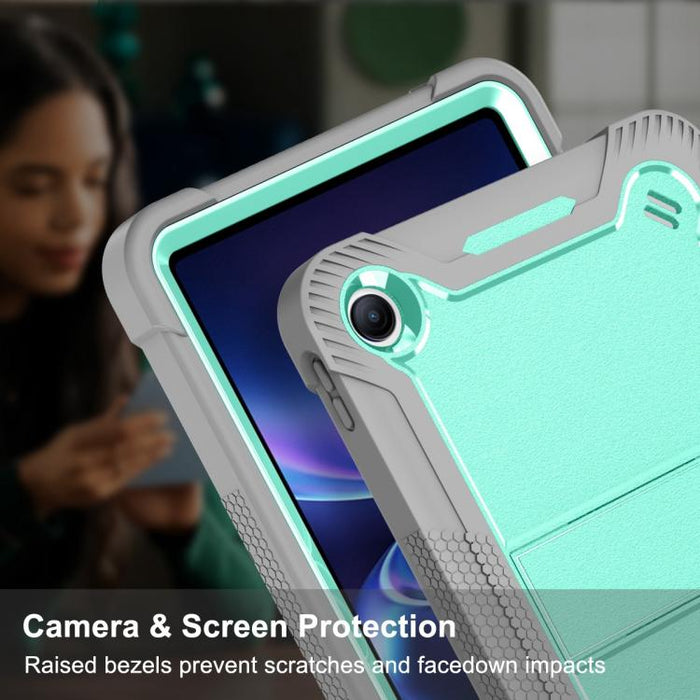Funda híbrida de silicona para tableta PC a prueba de golpes con soporte, For Xiaomi Redmi Pad 2 SE 9.7 2026, For Xiaomi Redmi Pad 2, For Xiaomi Pad 7 / 7 Pro, For Xiaomi Redmi Pad SE 8.7, For Xiaomi Redmi Pad SE, For Xiaomi Pad 6