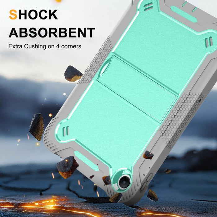 Funda híbrida de silicona para tableta PC a prueba de golpes con soporte, For Xiaomi Redmi Pad 2 SE 9.7 2026, For Xiaomi Redmi Pad 2, For Xiaomi Pad 7 / 7 Pro, For Xiaomi Redmi Pad SE 8.7, For Xiaomi Redmi Pad SE, For Xiaomi Pad 6