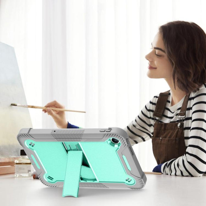 Funda híbrida de silicona para tableta PC a prueba de golpes con soporte, For Xiaomi Redmi Pad 2 SE 9.7 2026, For Xiaomi Redmi Pad 2, For Xiaomi Pad 7 / 7 Pro, For Xiaomi Redmi Pad SE 8.7, For Xiaomi Redmi Pad SE, For Xiaomi Pad 6