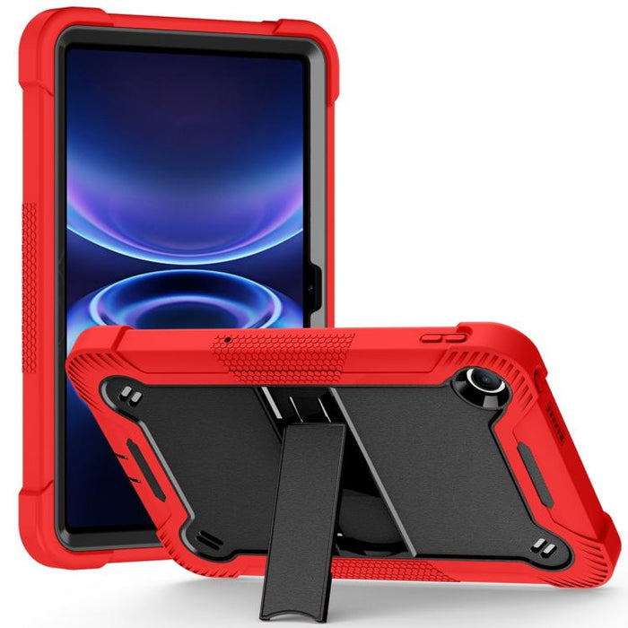 Funda híbrida de silicona para tableta PC a prueba de golpes con soporte, For Xiaomi Redmi Pad 2 SE 9.7 2026, For Xiaomi Redmi Pad 2, For Xiaomi Pad 7 / 7 Pro, For Xiaomi Redmi Pad SE 8.7, For Xiaomi Redmi Pad SE, For Xiaomi Pad 6