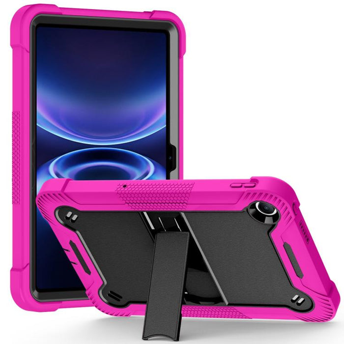 Funda híbrida de silicona para tableta PC a prueba de golpes con soporte, For Xiaomi Redmi Pad 2 SE 9.7 2026, For Xiaomi Redmi Pad 2, For Xiaomi Pad 7 / 7 Pro, For Xiaomi Redmi Pad SE 8.7, For Xiaomi Redmi Pad SE, For Xiaomi Pad 6