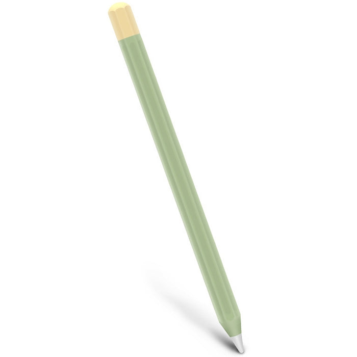 Estuche protector de silicona de color de contraste dividido para lápiz táctil Stylus