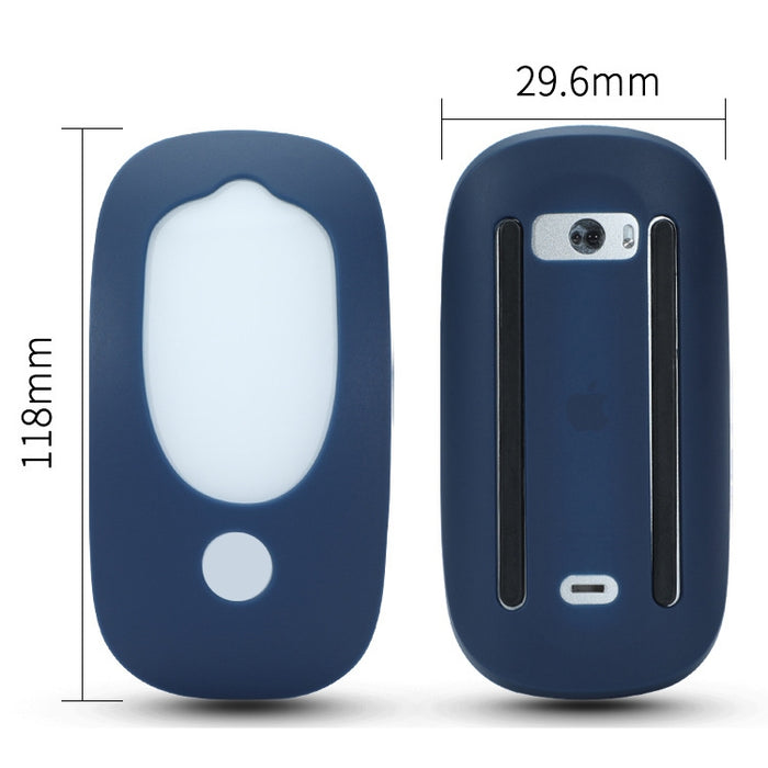 Para Apple Magic Mouse 1/2 funda protectora de silicona para ratón