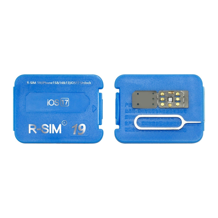 R-SIM 19 convierte el teléfono bloqueado en una tarjeta de desbloqueo universal 5G del sistema iOS17 desbloqueado, R-SIM 19