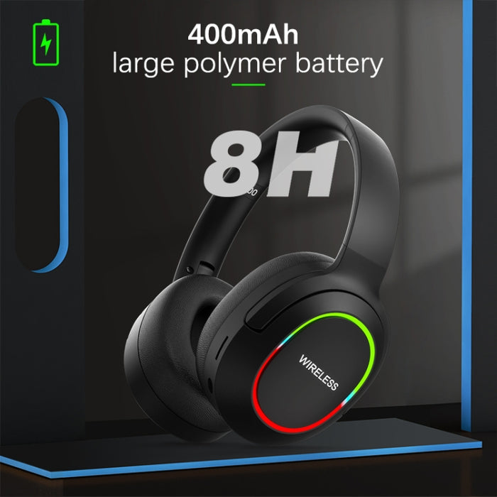 Auriculares inalámbricos para juegos con reducción de ruido ENC plegables L800 y micrófono