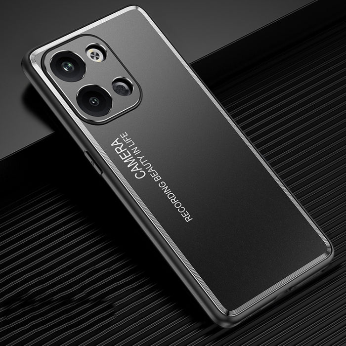 Caja de teléfono de metal esmerilado, For Xiaomi 14 Ultra, For Xiaomi 14 Pro, For Xiaomi 14, For Xiaomi Redmi Note 13 5G, For Xiaomi Redmi Note 13 Pro 5G