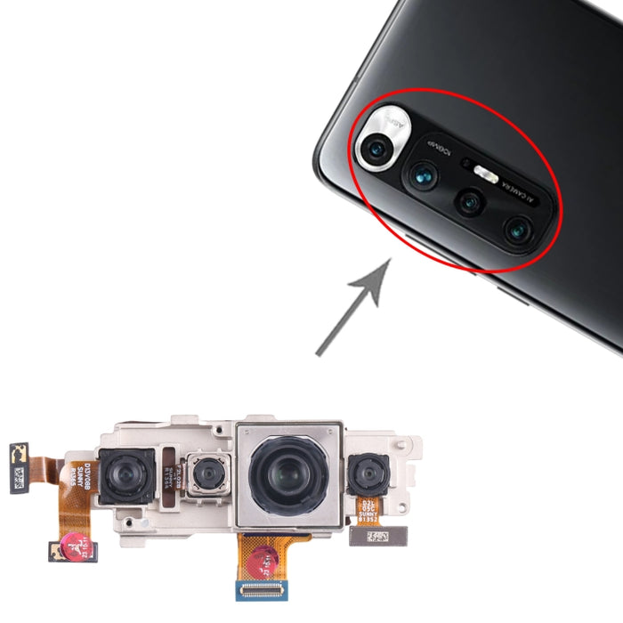Conjunto de cámara original (teleobjetivo + gran angular + retrato + cámara principal), For Xiaomi Mi 10s, For Xiaomi Mi 10 Pro 5G, For Xiaomi Mi 10 5G