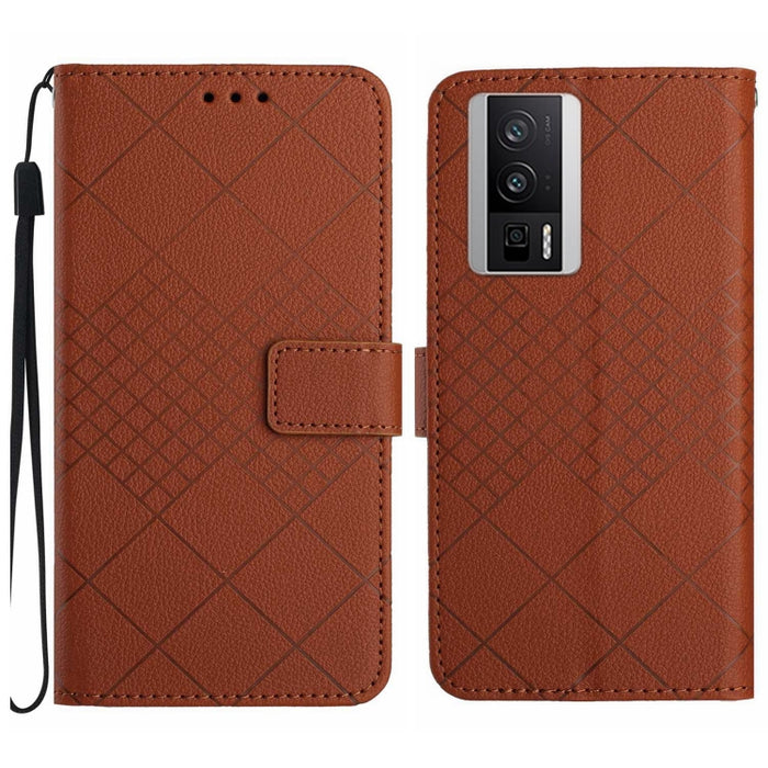 Funda para teléfono de cuero con textura de cuadrícula rómbica, For Xiaomi Redmi 13 4G Global / 5G Global, For Xiaomi Redmi A3, For Xiaomi Redmi Note 13 4G Global, For Xiaomi Redmi 13C 5G, For Xiaomi 14 Ultra, For Xiaomi 14 Pro, For Xiaomi 14          ...