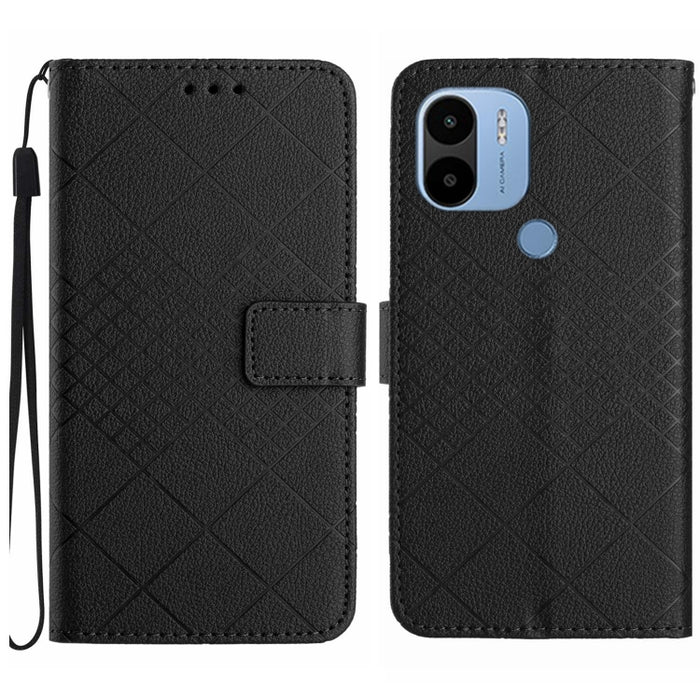 Funda para teléfono de cuero con textura de cuadrícula rómbica, For Xiaomi Redmi 13 4G Global / 5G Global, For Xiaomi Redmi A3, For Xiaomi Redmi Note 13 4G Global, For Xiaomi Redmi 13C 5G, For Xiaomi 14 Ultra, For Xiaomi 14 Pro, For Xiaomi 14          ...