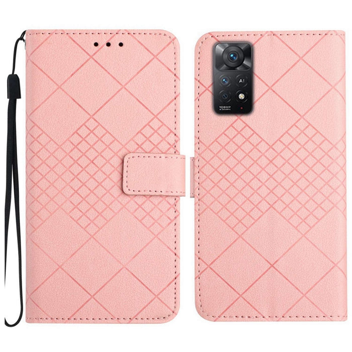 Funda para teléfono de cuero con textura de cuadrícula rómbica, For Xiaomi Redmi 13 4G Global / 5G Global, For Xiaomi Redmi A3, For Xiaomi Redmi Note 13 4G Global, For Xiaomi Redmi 13C 5G, For Xiaomi 14 Ultra, For Xiaomi 14 Pro, For Xiaomi 14          ...