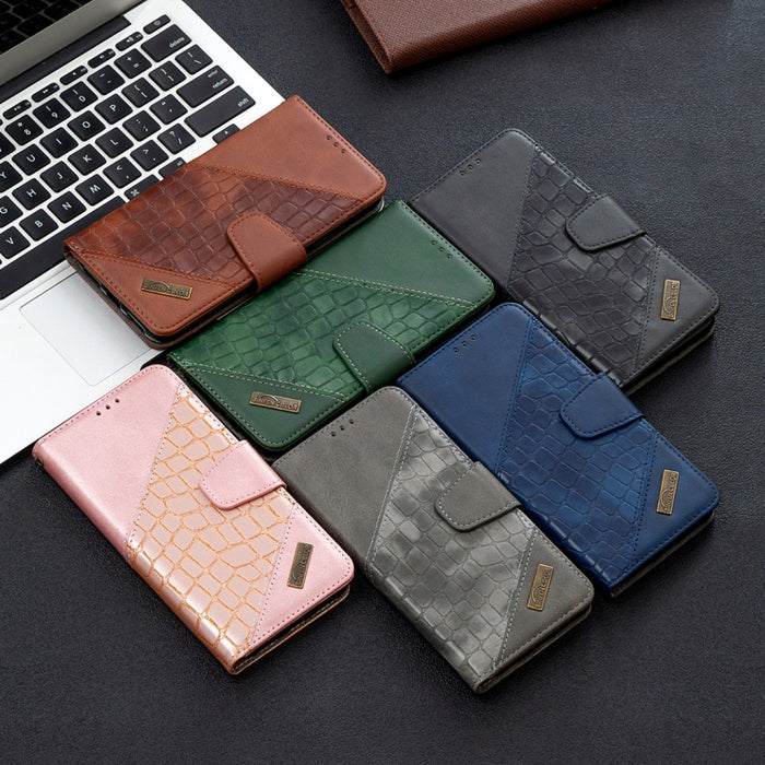 Funda de cuero PU con tapa horizontal y textura de cocodrilo a juego con billetera, soporte y ranuras para tarjetas, For Xiaomi Redmi Note 7, For Xiaomi Redmi Note 9 Pro