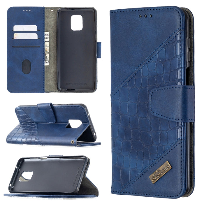 Funda de cuero PU con tapa horizontal y textura de cocodrilo a juego con billetera, soporte y ranuras para tarjetas, For Xiaomi Redmi Note 7, For Xiaomi Redmi Note 9 Pro