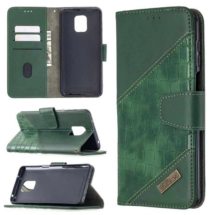 Funda de cuero PU con tapa horizontal y textura de cocodrilo a juego con billetera, soporte y ranuras para tarjetas, For Xiaomi Redmi Note 7, For Xiaomi Redmi Note 9 Pro