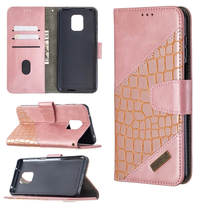 Funda de cuero PU con tapa horizontal y textura de cocodrilo a juego con billetera, soporte y ranuras para tarjetas, For Xiaomi Redmi Note 7, For Xiaomi Redmi Note 9 Pro