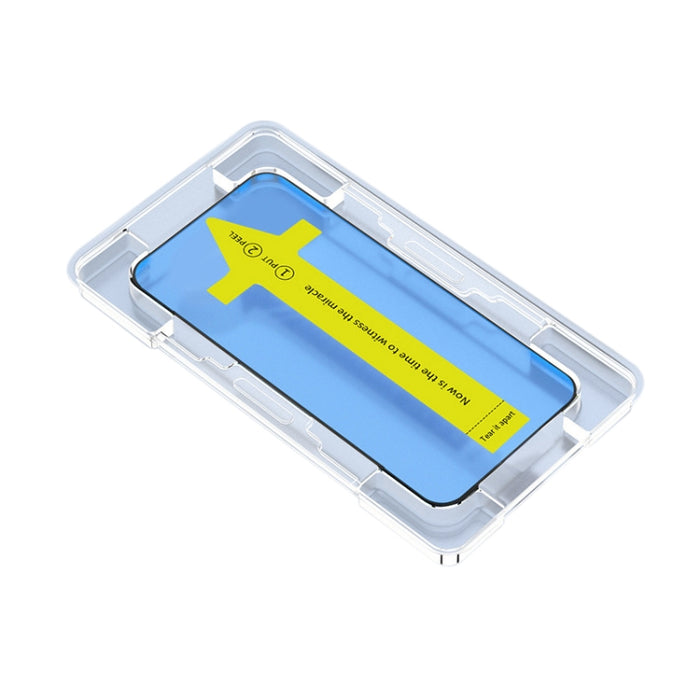 Película de vidrio templado antiestática a prueba de polvo de fijación rápida HD, For iPhone 17 Pro Max, For iPhone 17 Pro, For iPhone 17, For iPhone Air, For iPhone 16 Pro Max, For iPhone 16 Pro, For iPhone 16 Plus / 15 Plus, For iPhone 16 / 15       ...