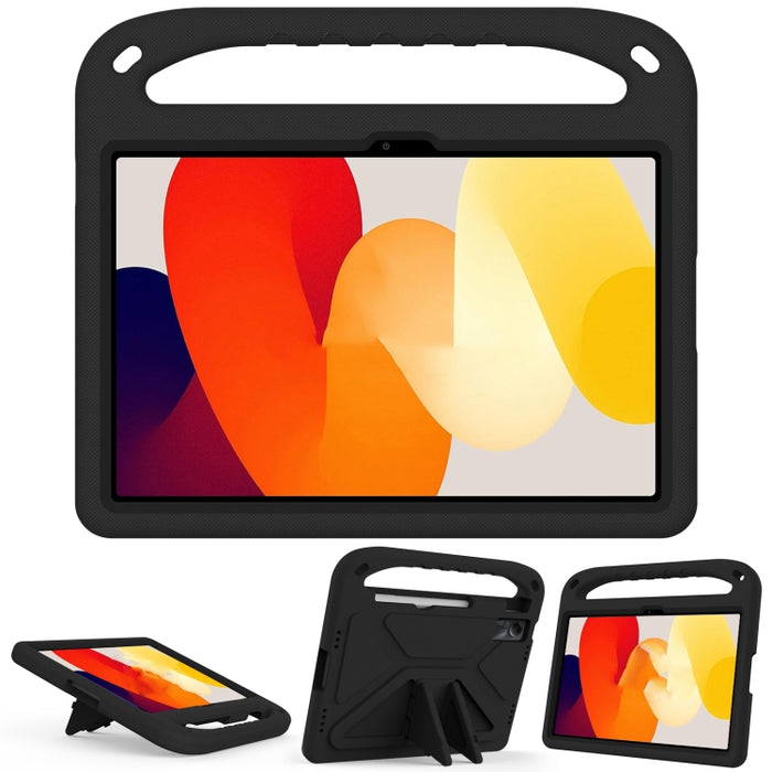 Maneje la caja de la tableta a prueba de golpes de EVA con el sostenedor, For Xiaomi Redmi Pad 2, For Xiaomi Pad 7 / 7 Pro, For Xiaomi Redmi Pad SE 8.7, For Xiaomi Redmi Pad Pro 12.1, For Xiaomi Redmi Pad SE 11.0