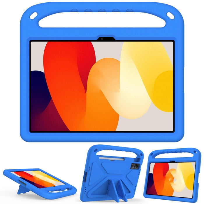 Maneje la caja de la tableta a prueba de golpes de EVA con el sostenedor, For Xiaomi Redmi Pad 2, For Xiaomi Pad 7 / 7 Pro, For Xiaomi Redmi Pad SE 8.7, For Xiaomi Redmi Pad Pro 12.1, For Xiaomi Redmi Pad SE 11.0