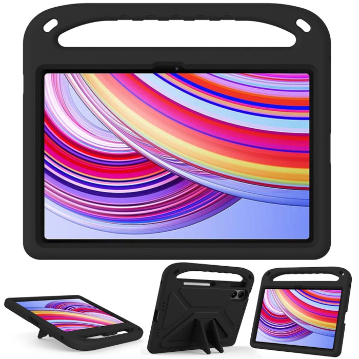Maneje la caja de la tableta a prueba de golpes de EVA con el sostenedor, For Xiaomi Redmi Pad 2, For Xiaomi Pad 7 / 7 Pro, For Xiaomi Redmi Pad SE 8.7, For Xiaomi Redmi Pad Pro 12.1, For Xiaomi Redmi Pad SE 11.0