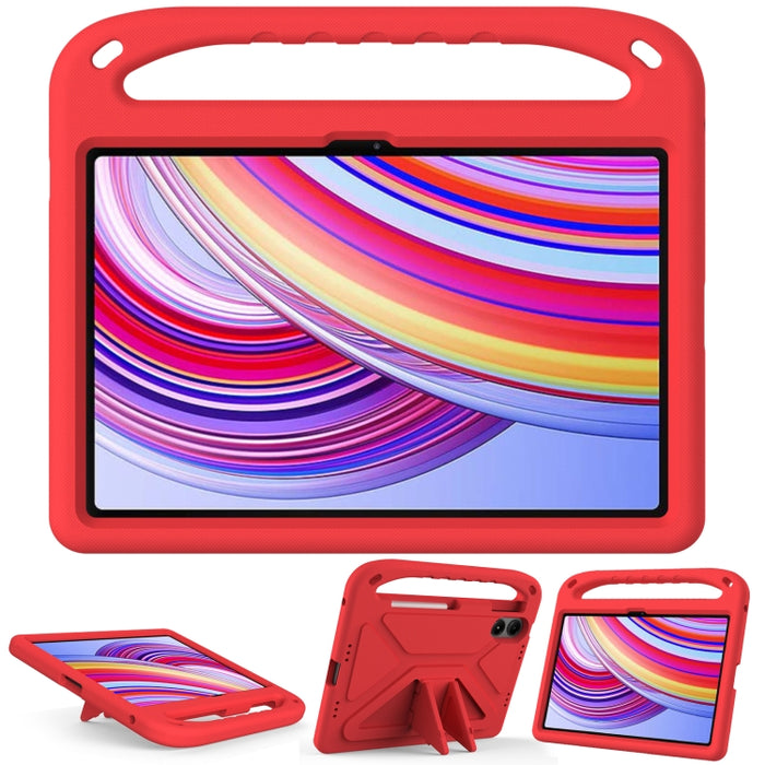 Maneje la caja de la tableta a prueba de golpes de EVA con el sostenedor, For Xiaomi Redmi Pad 2, For Xiaomi Pad 7 / 7 Pro, For Xiaomi Redmi Pad SE 8.7, For Xiaomi Redmi Pad Pro 12.1, For Xiaomi Redmi Pad SE 11.0