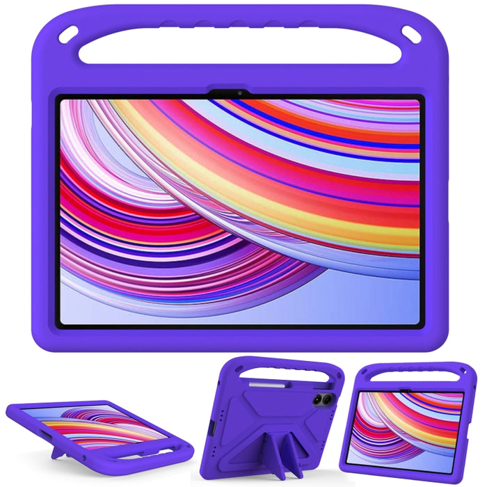 Maneje la caja de la tableta a prueba de golpes de EVA con el sostenedor, For Xiaomi Redmi Pad 2, For Xiaomi Pad 7 / 7 Pro, For Xiaomi Redmi Pad SE 8.7, For Xiaomi Redmi Pad Pro 12.1, For Xiaomi Redmi Pad SE 11.0