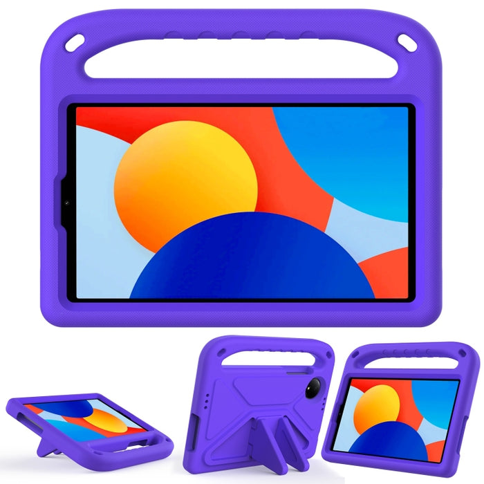 Maneje la caja de la tableta a prueba de golpes de EVA con el sostenedor, For Xiaomi Redmi Pad 2, For Xiaomi Pad 7 / 7 Pro, For Xiaomi Redmi Pad SE 8.7, For Xiaomi Redmi Pad Pro 12.1, For Xiaomi Redmi Pad SE 11.0