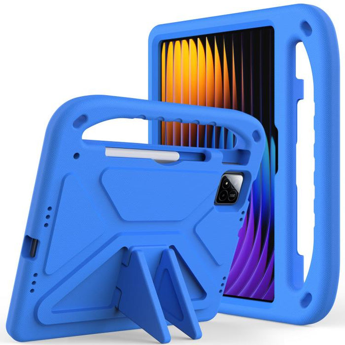 Maneje la caja de la tableta a prueba de golpes de EVA con el sostenedor, For Xiaomi Redmi Pad 2, For Xiaomi Pad 7 / 7 Pro, For Xiaomi Redmi Pad SE 8.7, For Xiaomi Redmi Pad Pro 12.1, For Xiaomi Redmi Pad SE 11.0