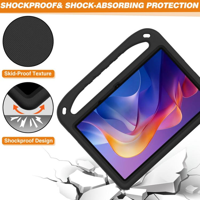 Maneje la caja de la tableta a prueba de golpes de EVA con el sostenedor, For Xiaomi Redmi Pad 2, For Xiaomi Pad 7 / 7 Pro, For Xiaomi Redmi Pad SE 8.7, For Xiaomi Redmi Pad Pro 12.1, For Xiaomi Redmi Pad SE 11.0