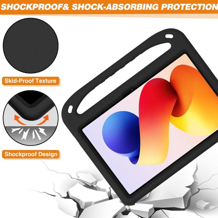 Maneje la caja de la tableta a prueba de golpes de EVA con el sostenedor, For Xiaomi Redmi Pad 2, For Xiaomi Pad 7 / 7 Pro, For Xiaomi Redmi Pad SE 8.7, For Xiaomi Redmi Pad Pro 12.1, For Xiaomi Redmi Pad SE 11.0
