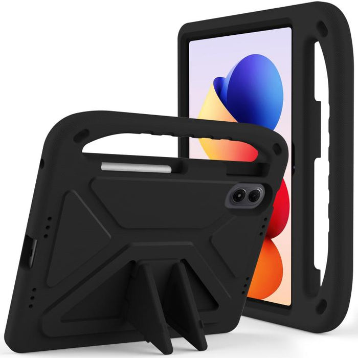 Maneje la caja de la tableta a prueba de golpes de EVA con el sostenedor, For Xiaomi Redmi Pad 2, For Xiaomi Pad 7 / 7 Pro, For Xiaomi Redmi Pad SE 8.7, For Xiaomi Redmi Pad Pro 12.1, For Xiaomi Redmi Pad SE 11.0