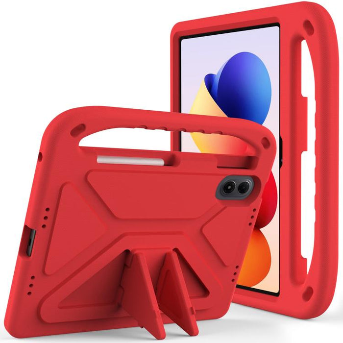 Maneje la caja de la tableta a prueba de golpes de EVA con el sostenedor, For Xiaomi Redmi Pad 2, For Xiaomi Pad 7 / 7 Pro, For Xiaomi Redmi Pad SE 8.7, For Xiaomi Redmi Pad Pro 12.1, For Xiaomi Redmi Pad SE 11.0