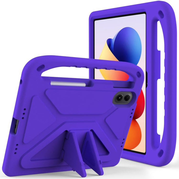 Maneje la caja de la tableta a prueba de golpes de EVA con el sostenedor, For Xiaomi Redmi Pad 2, For Xiaomi Pad 7 / 7 Pro, For Xiaomi Redmi Pad SE 8.7, For Xiaomi Redmi Pad Pro 12.1, For Xiaomi Redmi Pad SE 11.0