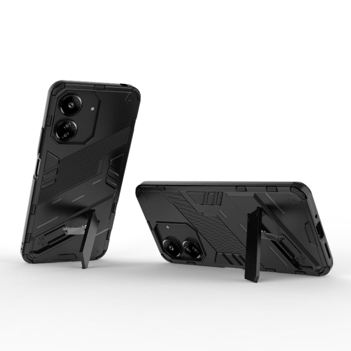 Punk Armor 2 en 1 PC + Funda para teléfono TPU con soporte, For Xiaomi Redmi 13C 5G / 4G Global