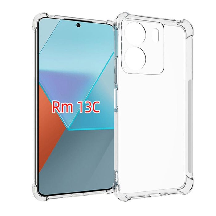 Caja del teléfono de TPU del engrosamiento antideslizante a prueba de golpes, For Xiaomi 14 Pro, For Xiaomi 14, For Xiaomi Redmi 13C