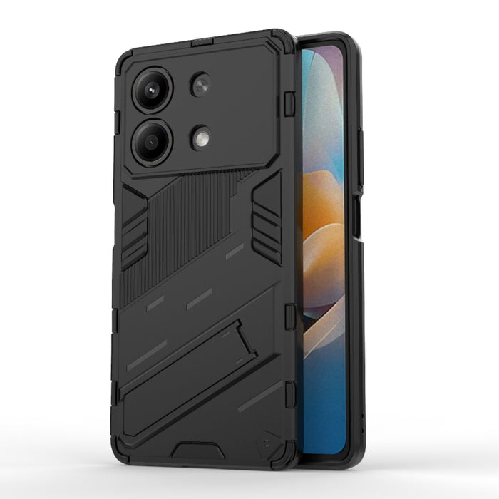 Punk Armor 2 en 1 PC + Funda para teléfono TPU con soporte, For Xiaomi Redmi Turbo 3 5G, For Xiaomi Redmi A3 4G Global, For Xiaomi Redmi Note 13 Pro 4G Global, For Xiaomi Redmi K70E 5G, For Xiaomi Redmi Note 13R Pro 5G, For Xiaomi 14 Ultra 5G          ...