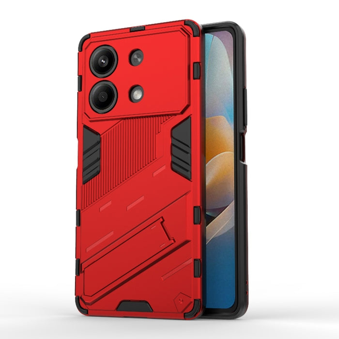 Punk Armor 2 en 1 PC + Funda para teléfono TPU con soporte, For Xiaomi Redmi Turbo 3 5G, For Xiaomi Redmi A3 4G Global, For Xiaomi Redmi Note 13 Pro 4G Global, For Xiaomi Redmi K70E 5G, For Xiaomi Redmi Note 13R Pro 5G, For Xiaomi 14 Ultra 5G          ...