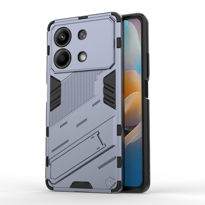 Punk Armor 2 en 1 PC + Funda para teléfono TPU con soporte, For Xiaomi Redmi Turbo 3 5G, For Xiaomi Redmi A3 4G Global, For Xiaomi Redmi Note 13 Pro 4G Global, For Xiaomi Redmi K70E 5G, For Xiaomi Redmi Note 13R Pro 5G, For Xiaomi 14 Ultra 5G          ...