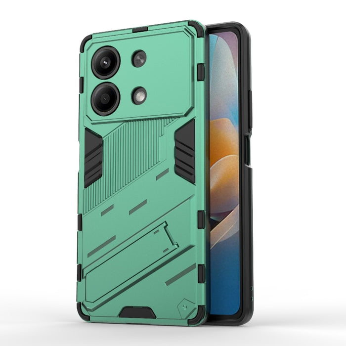 Punk Armor 2 en 1 PC + Funda para teléfono TPU con soporte, For Xiaomi Redmi Turbo 3 5G, For Xiaomi Redmi A3 4G Global, For Xiaomi Redmi Note 13 Pro 4G Global, For Xiaomi Redmi K70E 5G, For Xiaomi Redmi Note 13R Pro 5G, For Xiaomi 14 Ultra 5G          ...