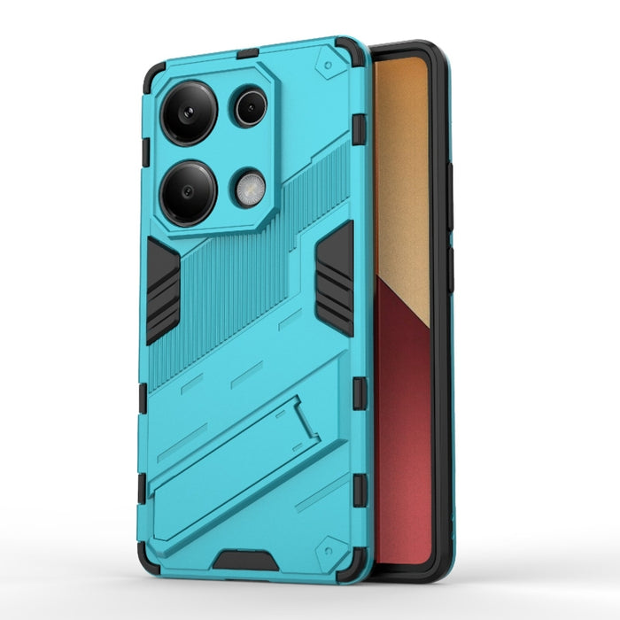 Punk Armor 2 en 1 PC + Funda para teléfono TPU con soporte, For Xiaomi Redmi Turbo 3 5G, For Xiaomi Redmi A3 4G Global, For Xiaomi Redmi Note 13 Pro 4G Global, For Xiaomi Redmi K70E 5G, For Xiaomi Redmi Note 13R Pro 5G, For Xiaomi 14 Ultra 5G          ...