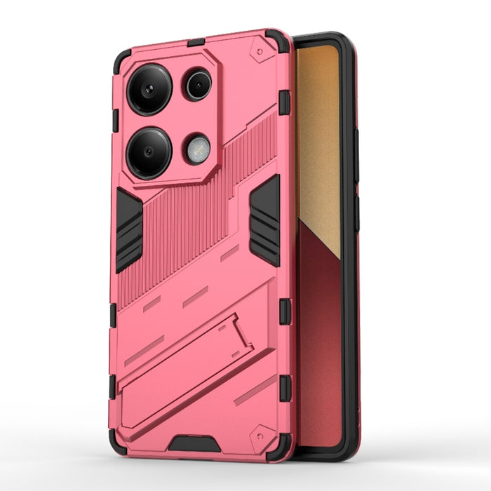 Punk Armor 2 en 1 PC + Funda para teléfono TPU con soporte, For Xiaomi Redmi Turbo 3 5G, For Xiaomi Redmi A3 4G Global, For Xiaomi Redmi Note 13 Pro 4G Global, For Xiaomi Redmi K70E 5G, For Xiaomi Redmi Note 13R Pro 5G, For Xiaomi 14 Ultra 5G          ...