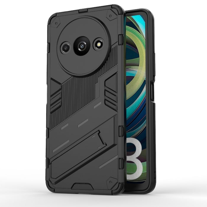 Punk Armor 2 en 1 PC + Funda para teléfono TPU con soporte, For Xiaomi Redmi Turbo 3 5G, For Xiaomi Redmi A3 4G Global, For Xiaomi Redmi Note 13 Pro 4G Global, For Xiaomi Redmi K70E 5G, For Xiaomi Redmi Note 13R Pro 5G, For Xiaomi 14 Ultra 5G          ...