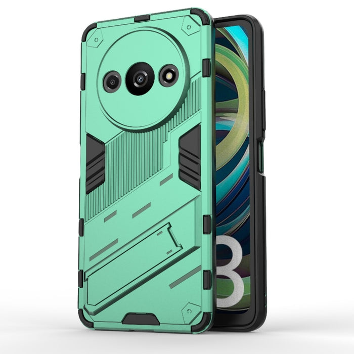 Punk Armor 2 en 1 PC + Funda para teléfono TPU con soporte, For Xiaomi Redmi Turbo 3 5G, For Xiaomi Redmi A3 4G Global, For Xiaomi Redmi Note 13 Pro 4G Global, For Xiaomi Redmi K70E 5G, For Xiaomi Redmi Note 13R Pro 5G, For Xiaomi 14 Ultra 5G          ...