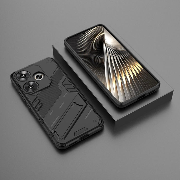 Punk Armor 2 en 1 PC + Funda para teléfono TPU con soporte, For Xiaomi Redmi Turbo 3 5G, For Xiaomi Redmi A3 4G Global, For Xiaomi Redmi Note 13 Pro 4G Global, For Xiaomi Redmi K70E 5G, For Xiaomi Redmi Note 13R Pro 5G, For Xiaomi 14 Ultra 5G          ...