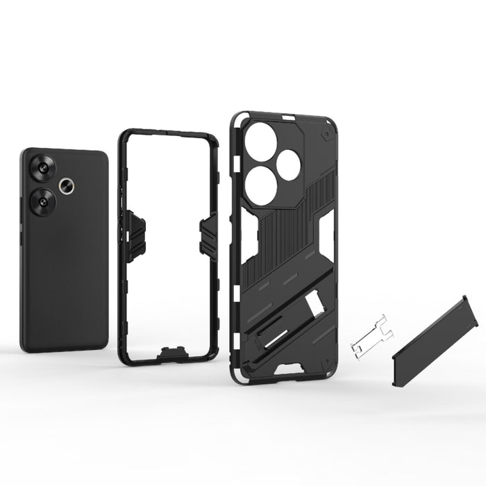 Punk Armor 2 en 1 PC + Funda para teléfono TPU con soporte, For Xiaomi Redmi Turbo 3 5G, For Xiaomi Redmi A3 4G Global, For Xiaomi Redmi Note 13 Pro 4G Global, For Xiaomi Redmi K70E 5G, For Xiaomi Redmi Note 13R Pro 5G, For Xiaomi 14 Ultra 5G          ...