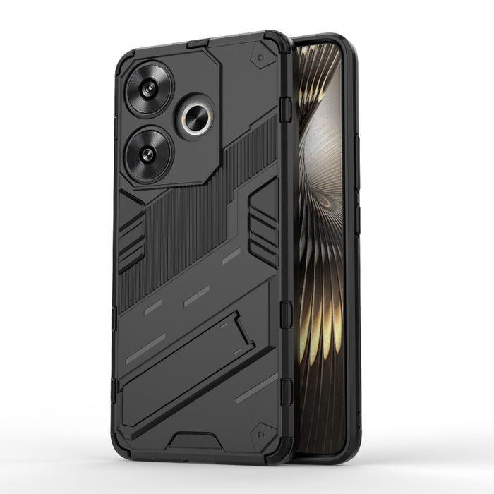 Punk Armor 2 en 1 PC + Funda para teléfono TPU con soporte, For Xiaomi Redmi Turbo 3 5G, For Xiaomi Redmi A3 4G Global, For Xiaomi Redmi Note 13 Pro 4G Global, For Xiaomi Redmi K70E 5G, For Xiaomi Redmi Note 13R Pro 5G, For Xiaomi 14 Ultra 5G          ...