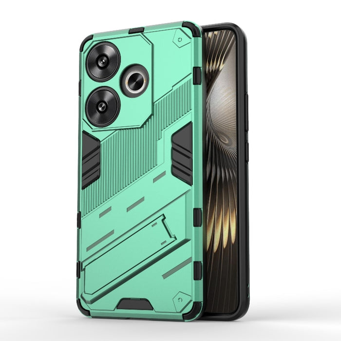 Punk Armor 2 en 1 PC + Funda para teléfono TPU con soporte, For Xiaomi Redmi Turbo 3 5G, For Xiaomi Redmi A3 4G Global, For Xiaomi Redmi Note 13 Pro 4G Global, For Xiaomi Redmi K70E 5G, For Xiaomi Redmi Note 13R Pro 5G, For Xiaomi 14 Ultra 5G          ...