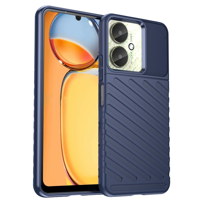 Caja del teléfono de TPU suave a prueba de golpes Thunderbolt, For Xiaomi Redmi Note 13 Pro 4G, For Xiaomi Redmi Note 13 4G, For Xiaomi Poco C65, For Xiaomi 14 Pro, For Xiaomi 14, For Xiaomi Redmi Note 13 5G, For Xiaomi Redmi 13C                       ...