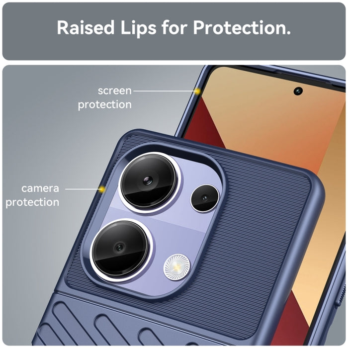 Caja del teléfono de TPU suave a prueba de golpes Thunderbolt, For Xiaomi Redmi Note 13 Pro 4G, For Xiaomi Redmi Note 13 4G, For Xiaomi Poco C65, For Xiaomi 14 Pro, For Xiaomi 14, For Xiaomi Redmi Note 13 5G, For Xiaomi Redmi 13C                       ...