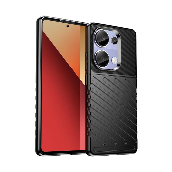 Caja del teléfono de TPU suave a prueba de golpes Thunderbolt, For Xiaomi Redmi Note 13 Pro 4G, For Xiaomi Redmi Note 13 4G, For Xiaomi Poco C65, For Xiaomi 14 Pro, For Xiaomi 14, For Xiaomi Redmi Note 13 5G, For Xiaomi Redmi 13C                       ...